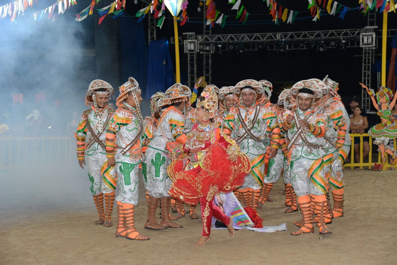 Destaque de quadrilha junina em Centro Novo do Maranh&atilde;o